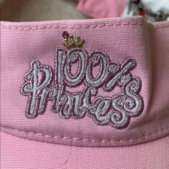 RARE Disney 100% Princess Visor Girls - Picture 4 of 7